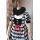 Surface Spell Gothic Virtual Clown High Waist One Piece(Full Payment Without Shipping)